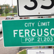 A sign welcomes visitors to Ferguson, Mo., where members of the Congressional Black Caucus the weekend of Jan. 17, 2014. The suburban St. Louis city is still recovering from violent protests that erupted after teenager Michael Brown was shot and killed by then-Ferguson Police Officer Darren Wilson.
Scott Olson/Getty Images